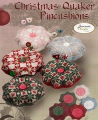 Jeanette Douglas Christmas Quaker Pincushion Pins 9614.5